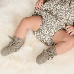 Eden Romper in Green Garden by Quincy Mae