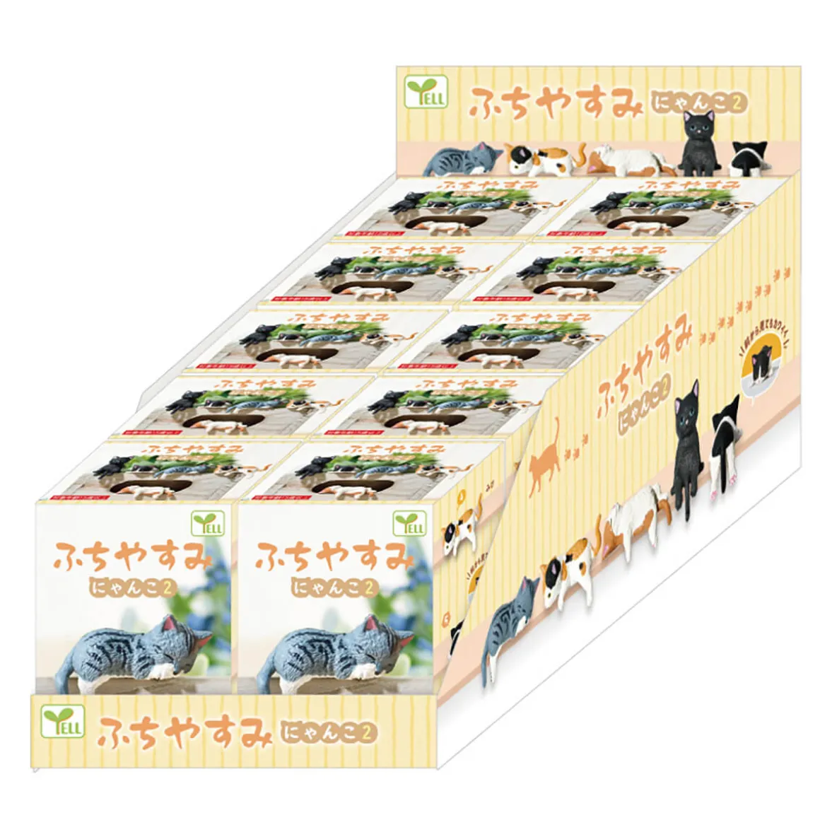 Edge Resting Kitty (Series 2) Blind Box by Yell Japan