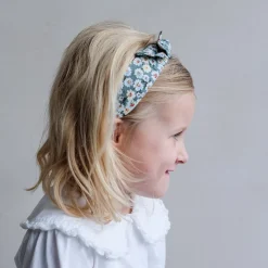 Edie Bow Alice Band in Green Daisy by Mimi & Lula