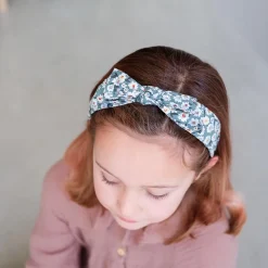 Edie Bow Alice Band in Green Daisy by Mimi & Lula