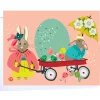 Egg Easter Greetings Card by Elizabeth Grubaugh