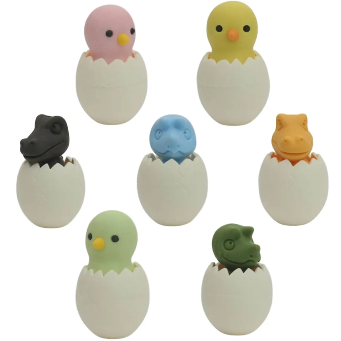 Eggs Puzzle Eraser by Iwako Japan