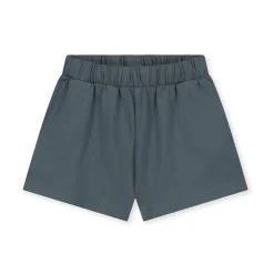 Elasticated Shorts in Blue Grey by Gray Label