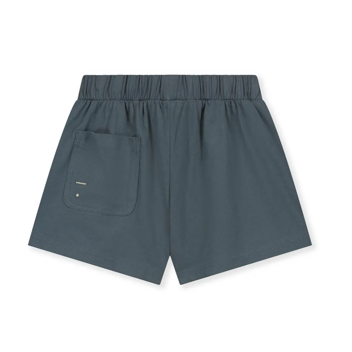 Elasticated Shorts in Blue Grey by Gray Label