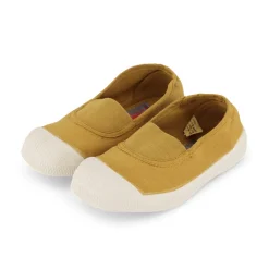 Elastic Tennis Shoe in Curry by Bensimon