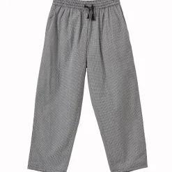 Elderberry Trousers in Black Microcheck by Caramel
