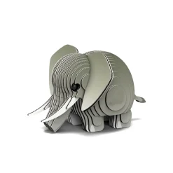 Elephant 3D Cardboard Puzzle Kit by Eugy