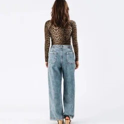 Ellen Top in Leopard Print by Lollys Laundry