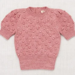 Ellie Popcorn Pullover in Rose Blush by Misha & Puff - Last One In Stock - 5 Years