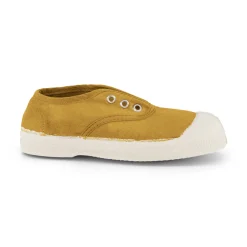 Elly Slip On Tennis Shoe in Curry by Bensimon