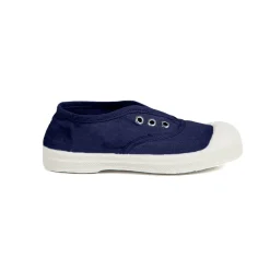 Elly Slip On Tennis Shoe in Marine by Bensimon