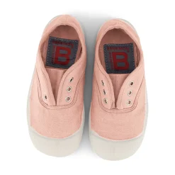 Elly Slip On Tennis Shoe in Pale Pink by Bensimon