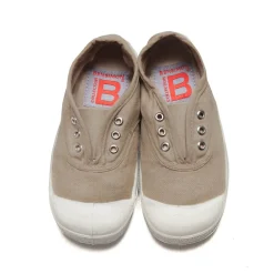 Elly Slip On Tennis Shoe in Shell by Bensimon