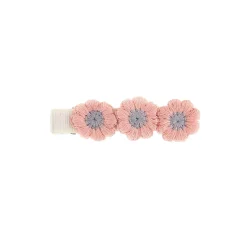 Embroidered Flower Hair Clip in Various Colours by Hello Sakura