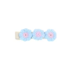 Embroidered Flower Hair Clip in Various Colours by Hello Sakura