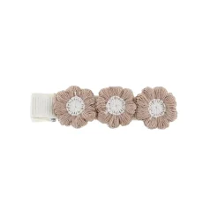 Embroidered Flower Hair Clip in Various Colours by Hello Sakura