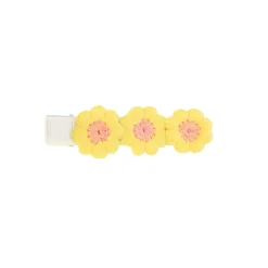 Embroidered Flower Hair Clip in Various Colours by Hello Sakura
