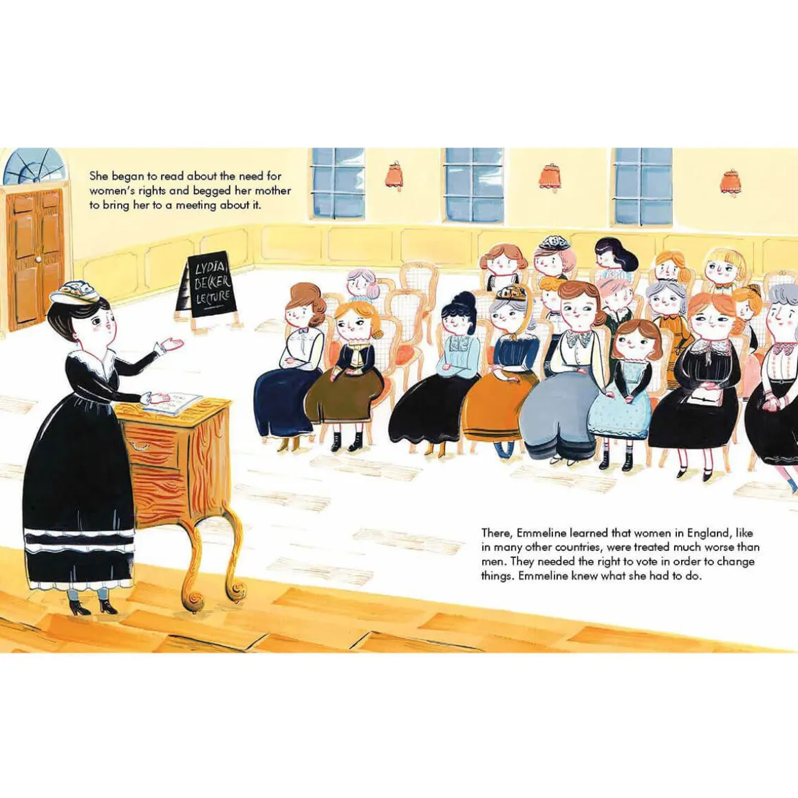 Emmeline Pankhurst (Little People Big Dreams) by Lisbeth Kaiser & Ana Sanfelippo