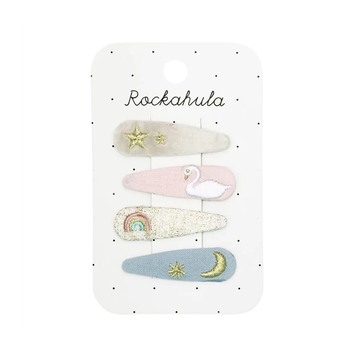 Enchanted Embroidered Hair Clips by Rockahula