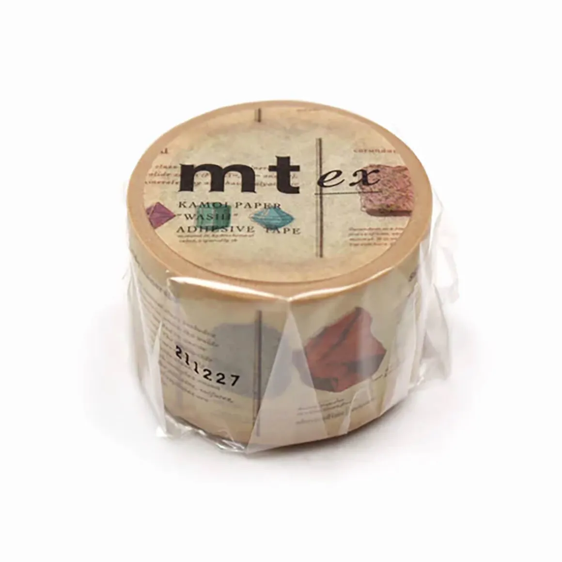 Encyclopedia Minerals 30mm Ex Collection Washi Tape by MT Japan