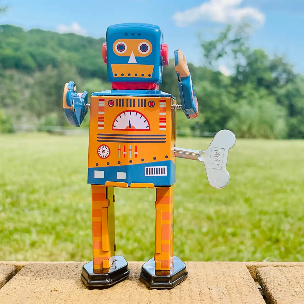 Engine Bot Wind Up Tin Robot (Limited Edition) by Mr & Mrs Tin