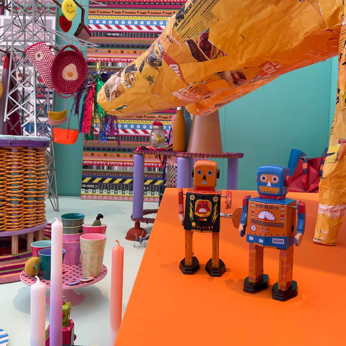 Engine Bot Wind Up Tin Robot (Limited Edition) by Mr & Mrs Tin