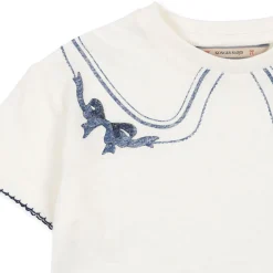 Era Tee in Off White / Bow by Konges Slojd