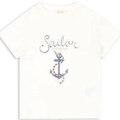 Era Tee in Off White / Sailor by Konges Slojd