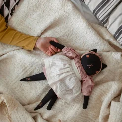 Estelle Large Cat in Black by Polka Dot Club