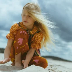 Esther Top in Moonlight Watercolor Stripe by Misha & Puff - Last Ones In Stock - 5-10 Years