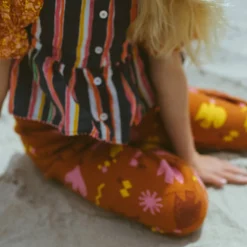 Esther Top in Moonlight Watercolor Stripe by Misha & Puff - Last Ones In Stock - 5-10 Years
