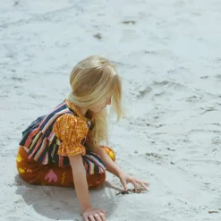 Esther Top in Moonlight Watercolor Stripe by Misha & Puff - Last Ones In Stock - 5-10 Years