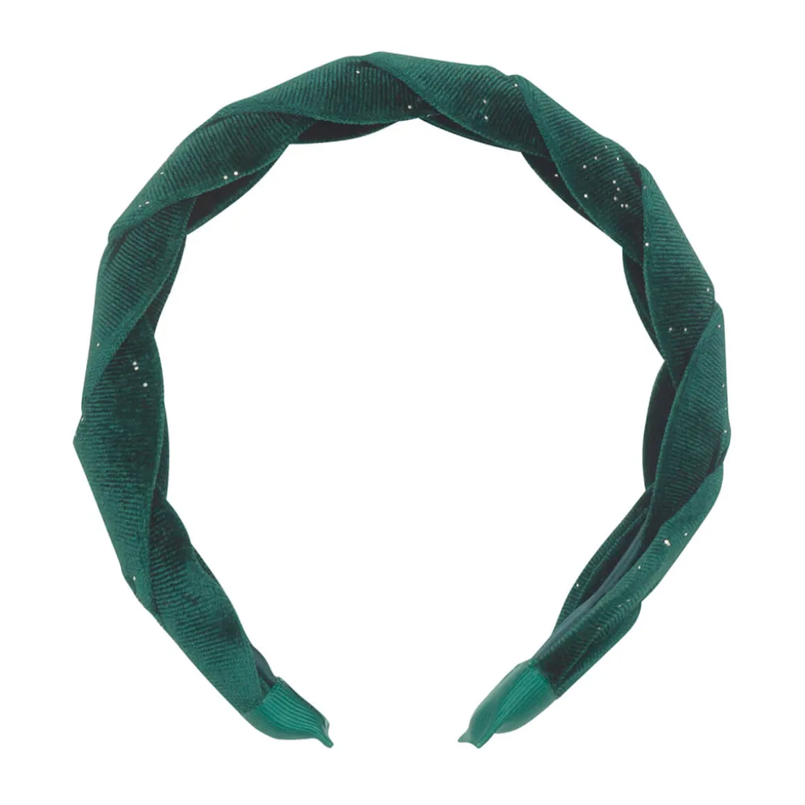 Evergreen Velvet Plaited Headband by Rockahula