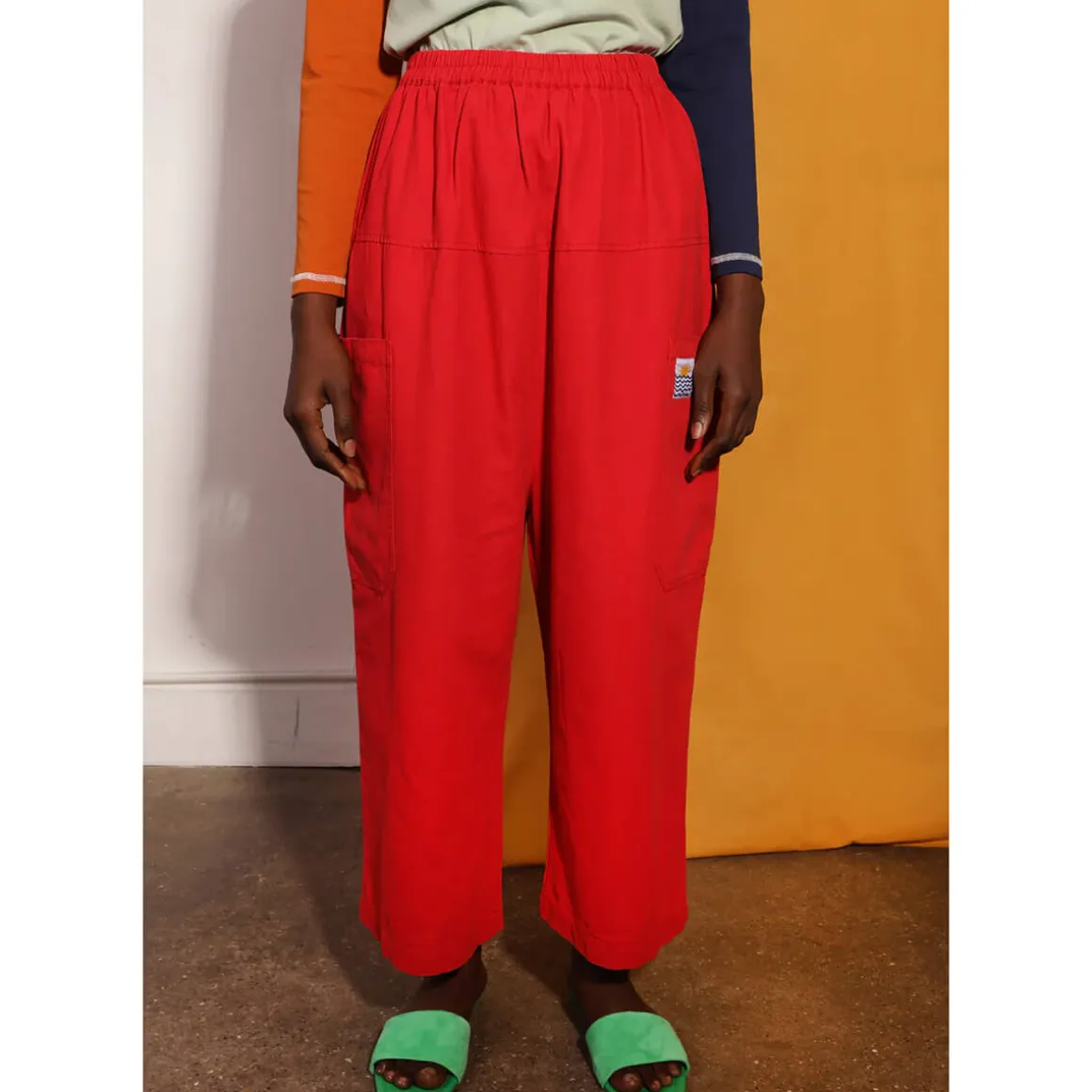 Everly Trousers in Red by L.F.Markey - Last Ones In Stock - UK 8-10