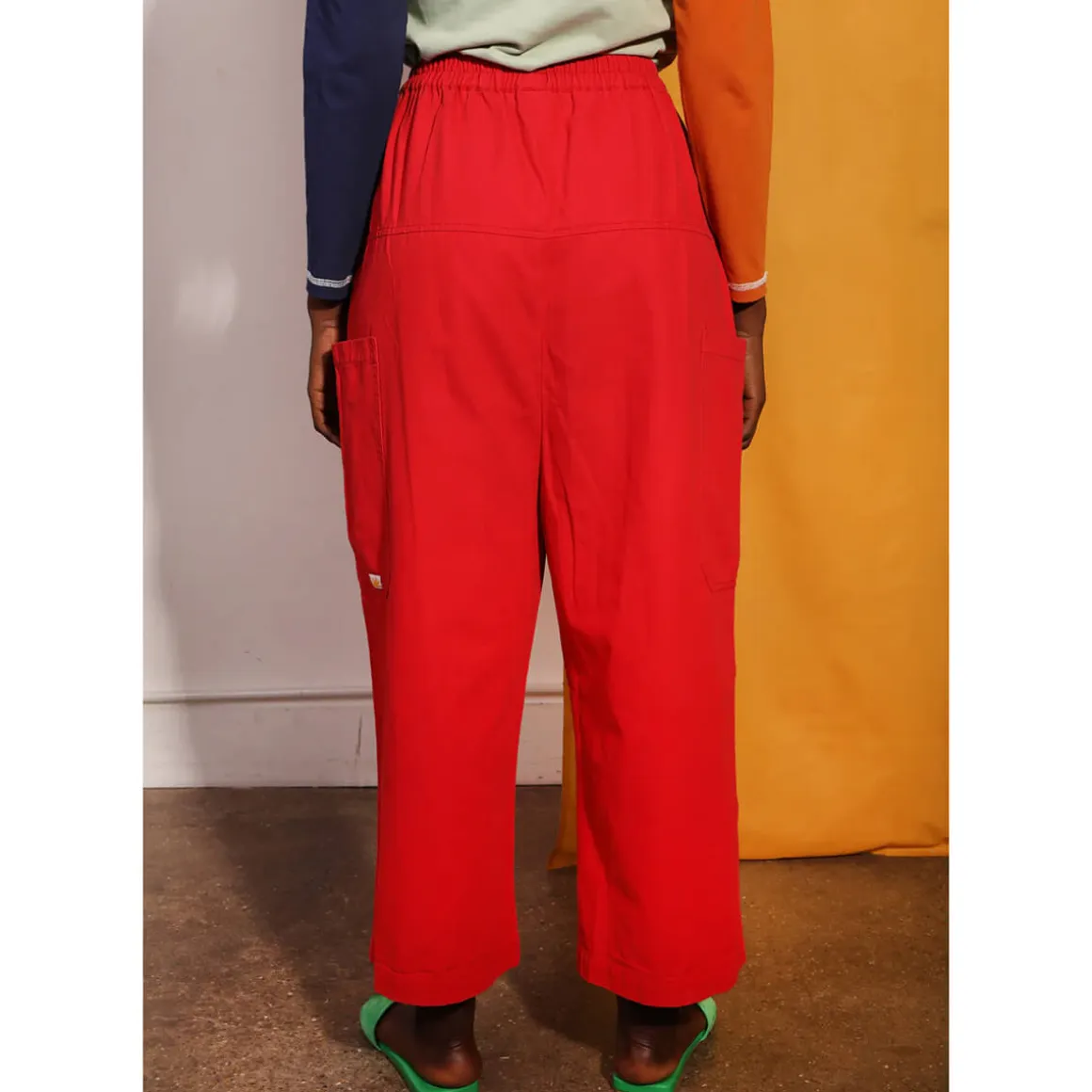 Everly Trousers in Red by L.F.Markey - Last Ones In Stock - UK 8-10