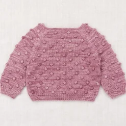 EXCLUSIVE Baby Original Popcorn Sweater in Antique Rose by Misha & Puff