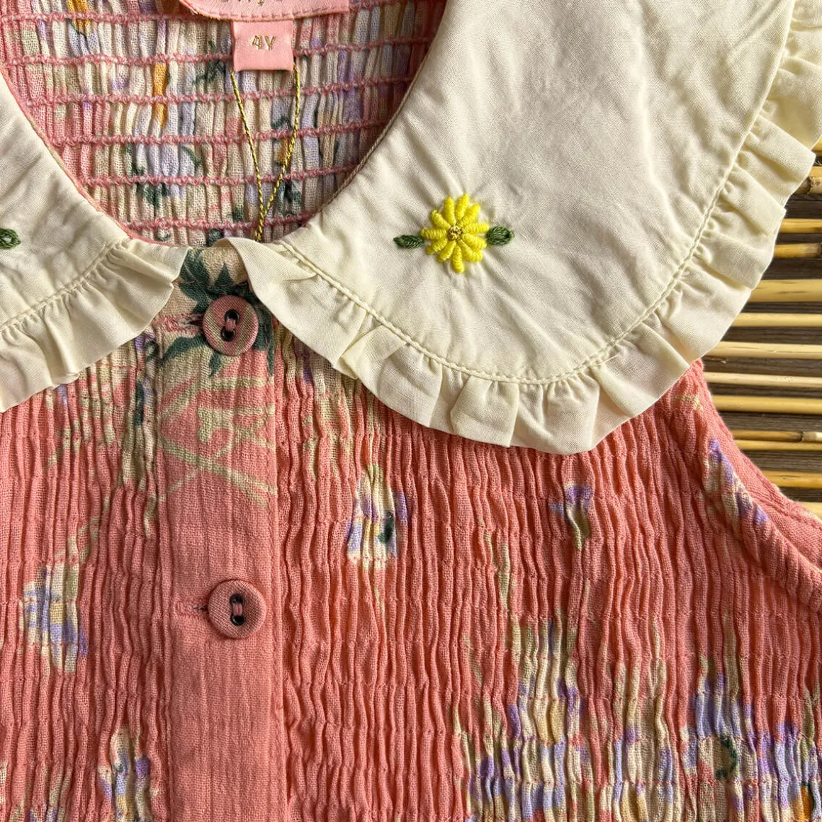 EXCLUSIVE Ibiza Top in Marguerite Print by Bonjour