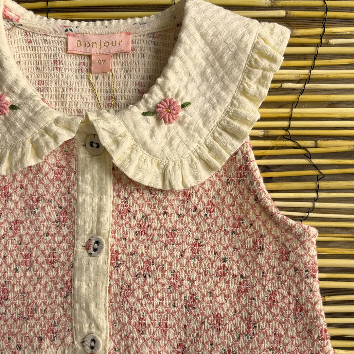 EXCLUSIVE Ibiza Top in Rosa Bloom by Bonjour