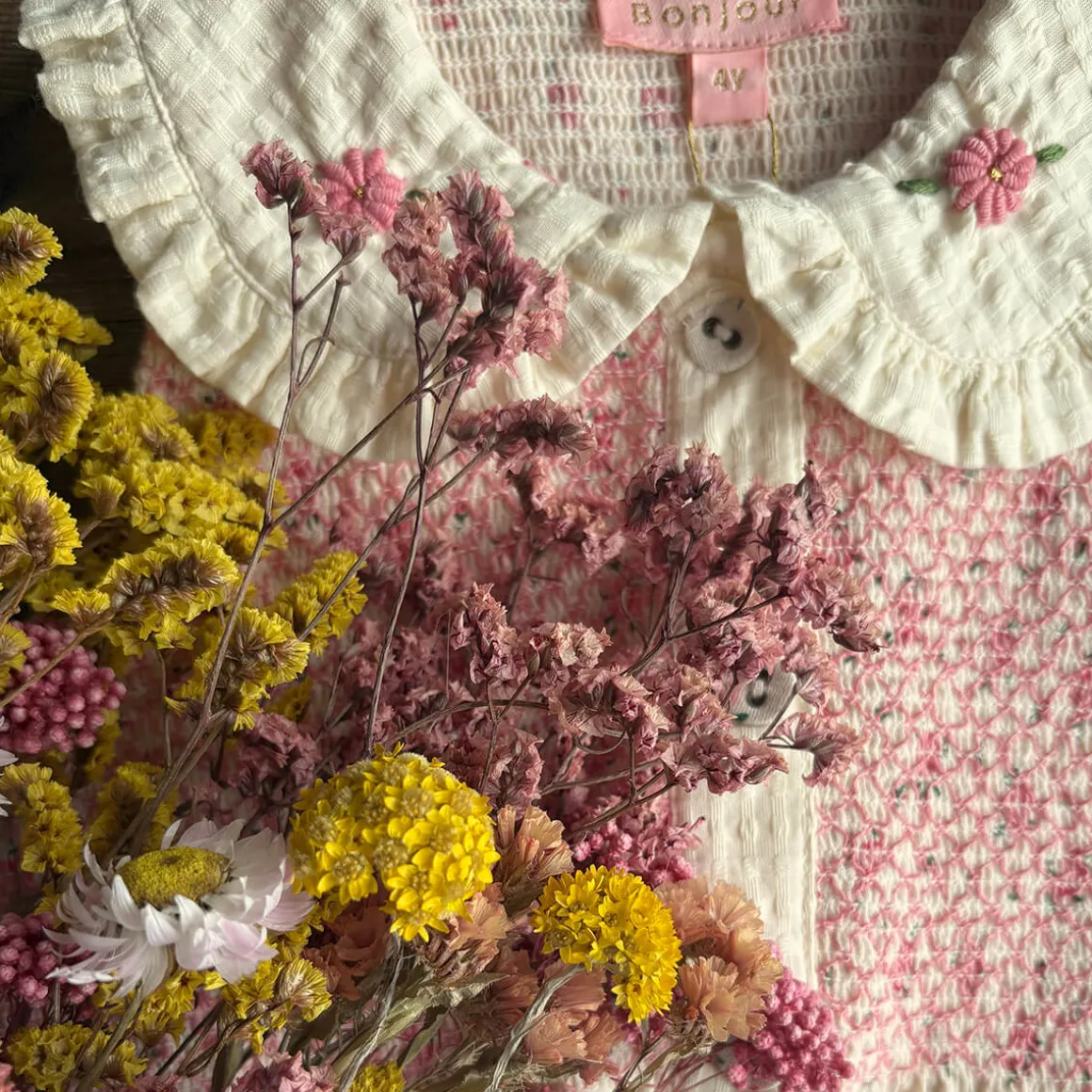 EXCLUSIVE Ibiza Top in Rosa Bloom by Bonjour
