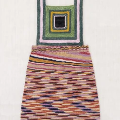 EXCLUSIVE Log Cabin Pinafore in Solstice Space Dye by Misha & Puff