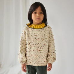 EXCLUSIVE Original Popcorn Sweater in Confetti 16 by Misha & Puff - Last Ones In Stock - 6-8 Years