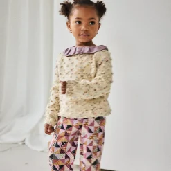 EXCLUSIVE Original Popcorn Sweater in Confetti 16 by Misha & Puff - Last Ones In Stock - 6-8 Years