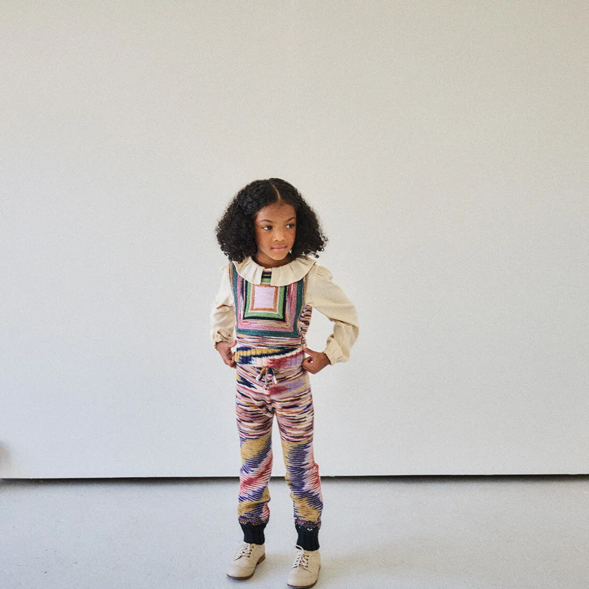 EXCLUSIVE Pinecone Snowy Day Legging in Solstice Space Dye by Misha & Puff - Last Ones In Stock - 2-6 Years