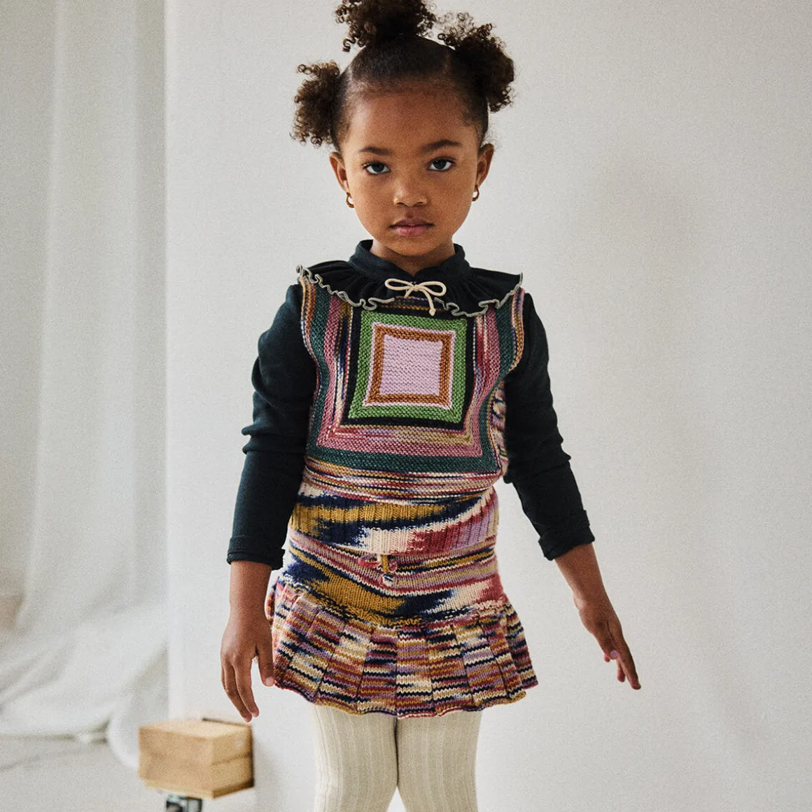 EXCLUSIVE Skating Pond Skirt in Solstice Space Dye by Misha & Puff