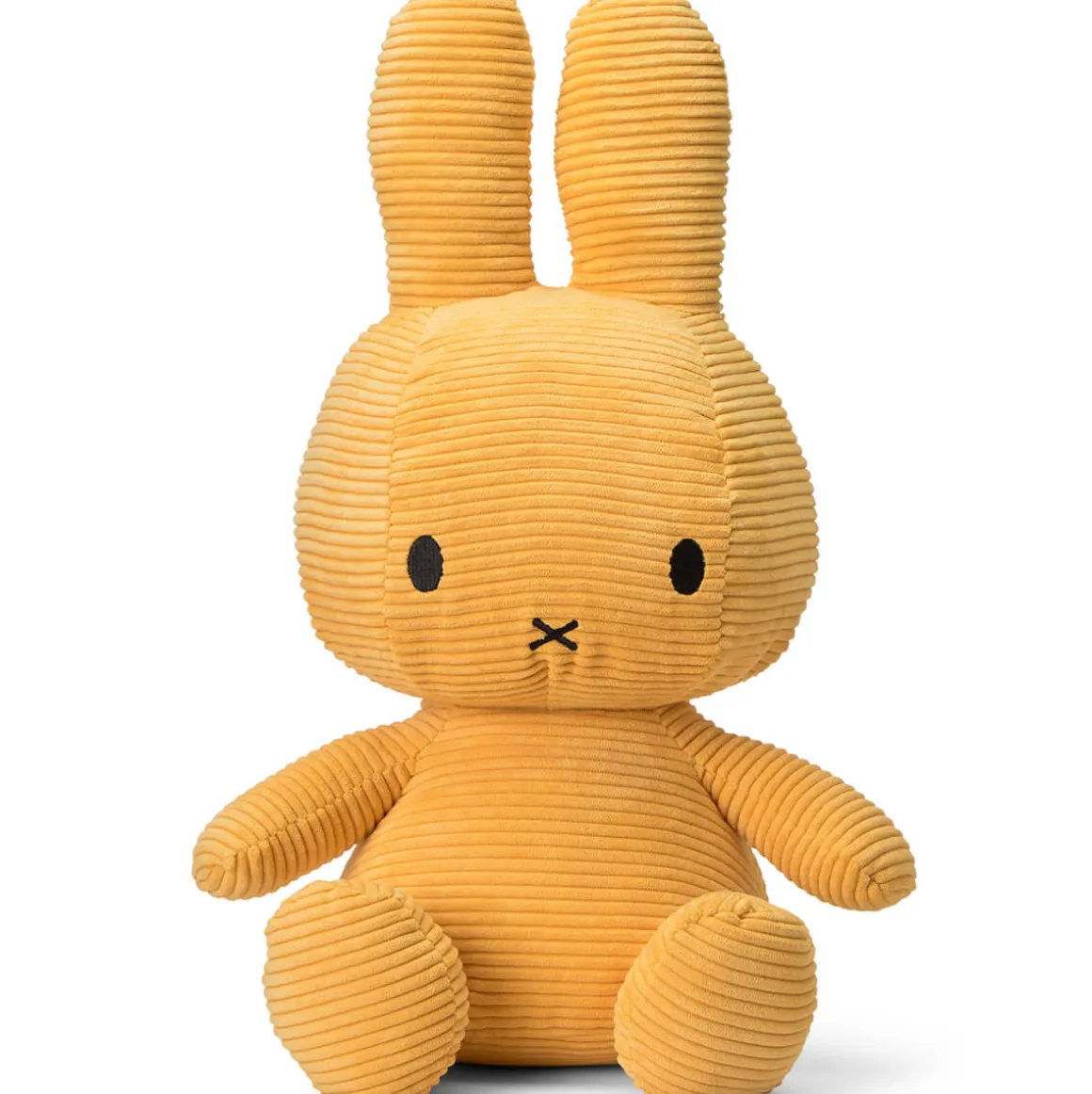 Extra Large Corduroy Miffy in Yellow (50cm) by Bon Ton Toys