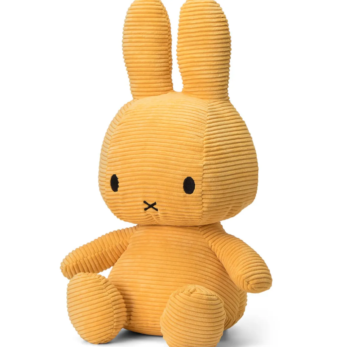 Extra Large Corduroy Miffy in Yellow (50cm) by Bon Ton Toys