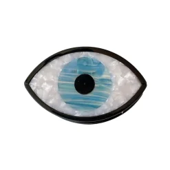 Eye Hair Claw in Blue by Coucou Suzette