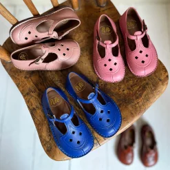 Ezra Cut Out Sandals in Peony by PèPè