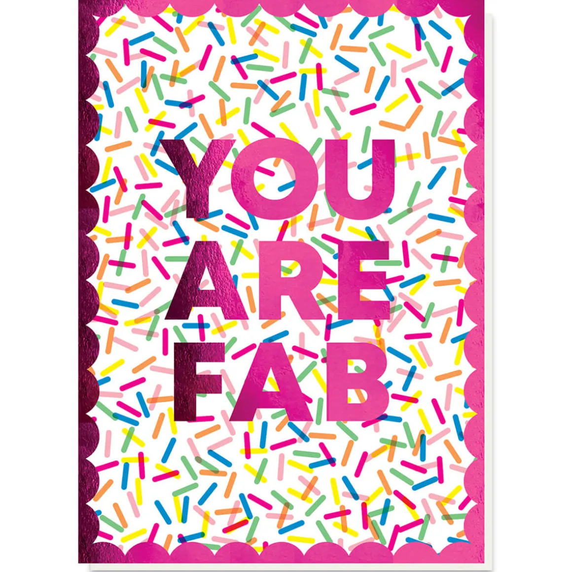 Fab Sprinkles Birthday Greetings Card by Stormy Knight