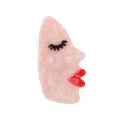 Face Hair Claw in White by Coucou Suzette